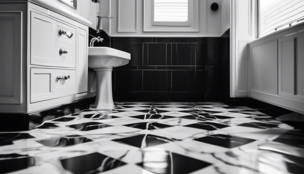 classic monochrome bathroom flooring classic monochrome bathroom flooring